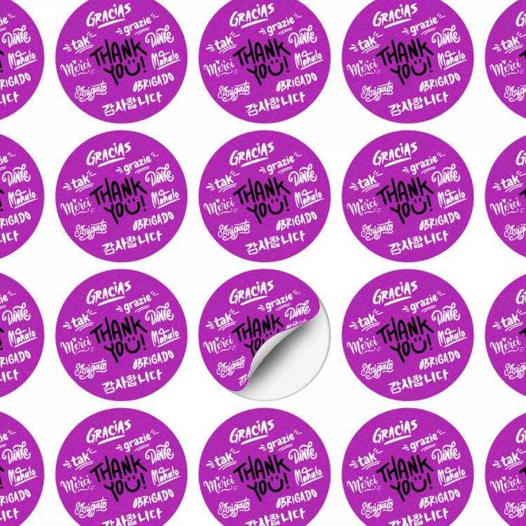 Picture of AD Labels 60mm - Circle