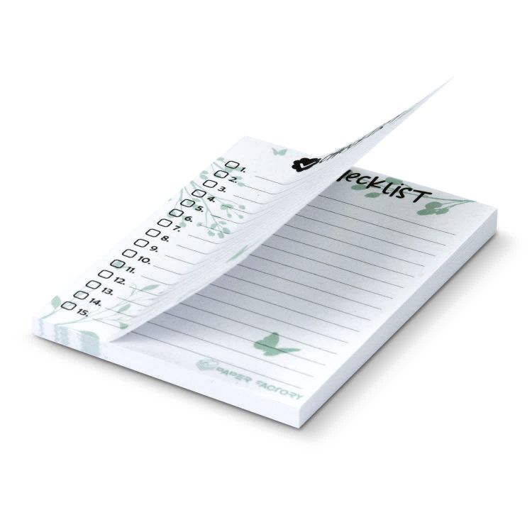 Picture of Recycled Sticky Pad 100 x 75mm - 50 Sheets