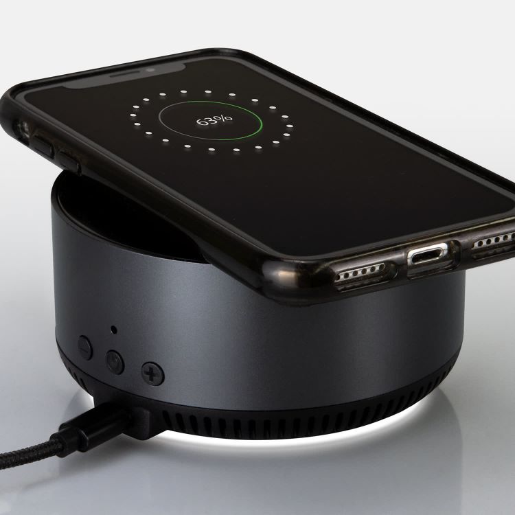 Picture of INGENIO Arc Wireless Charging Speaker