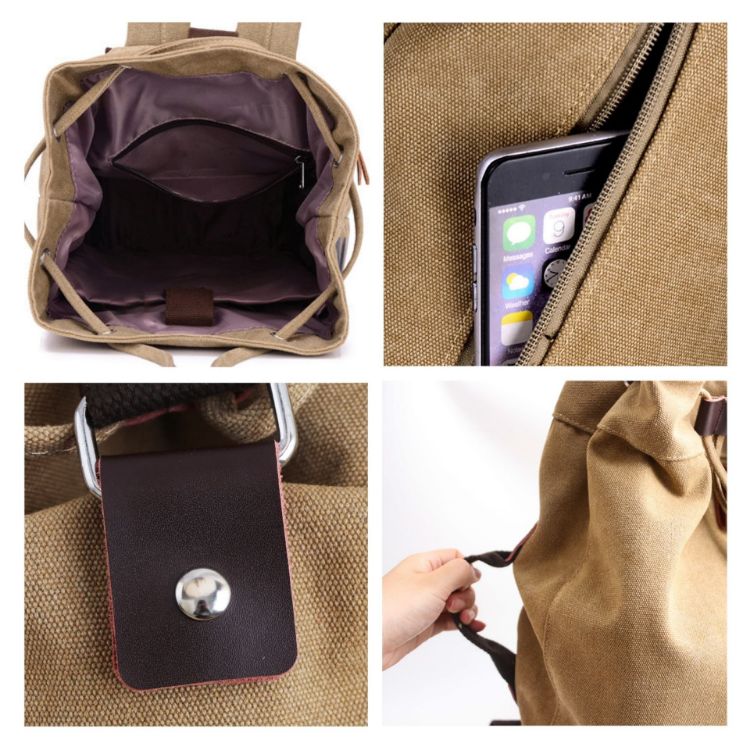 Picture of Canvas Bucket Backpack