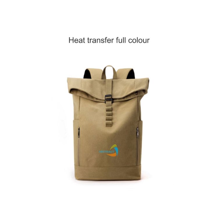 Picture of Canvas Roll Top Vintage Backpack