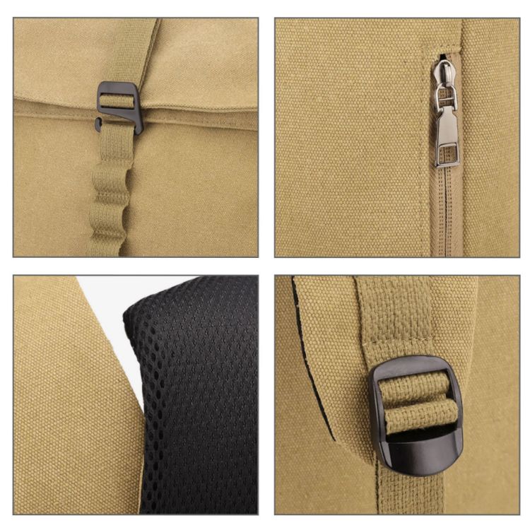 Picture of Canvas Roll Top Vintage Backpack