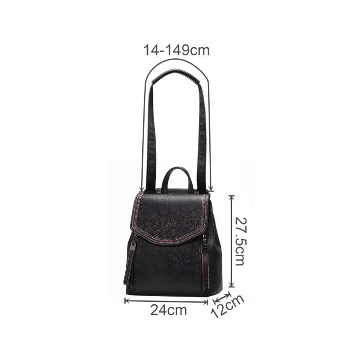 Picture of Convertible Leather Backpack