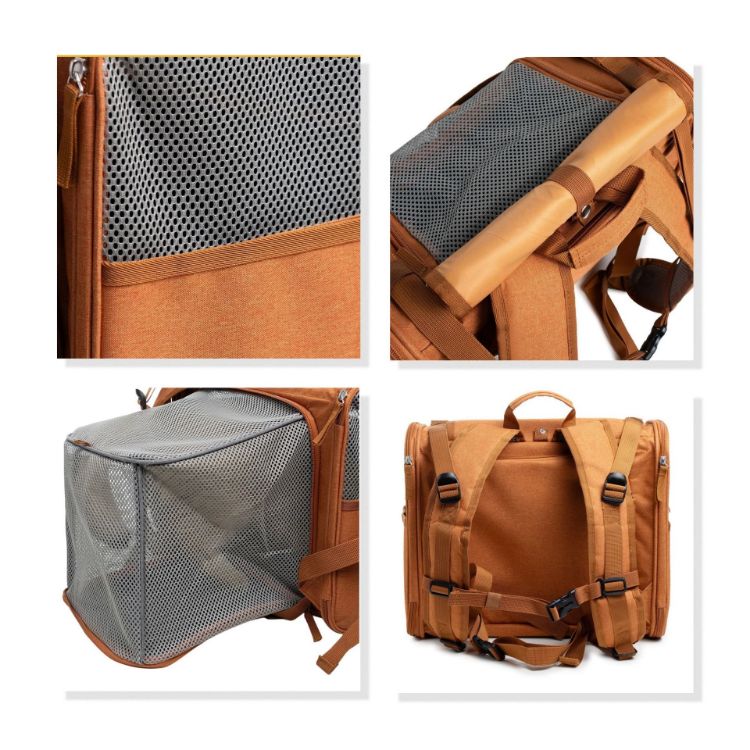 Picture of Pet Backpack Carrier with Expandable Design