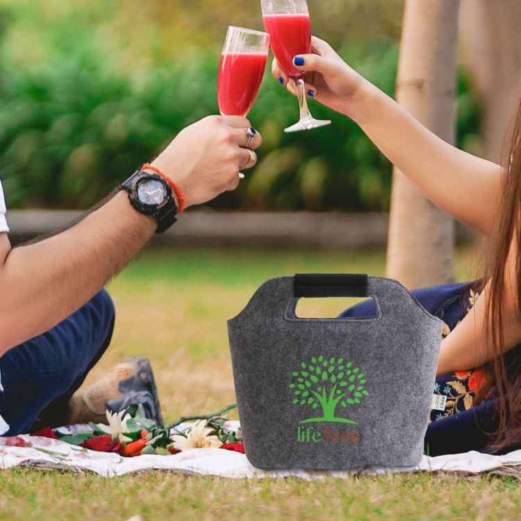 Picture of Felt Material Virgo Cooler Bag