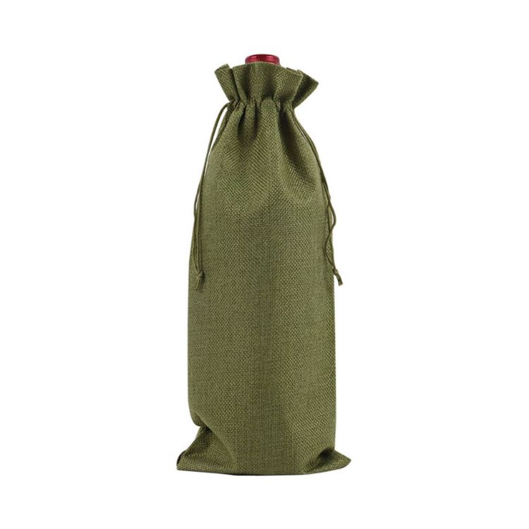 Picture of Wine Drawstring Bag