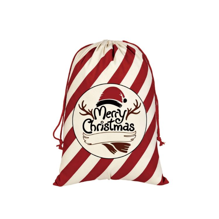Picture of Flax Linen Drawstring Bags