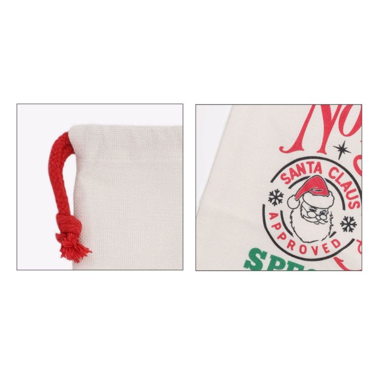 Picture of Flax Linen Drawstring Bags