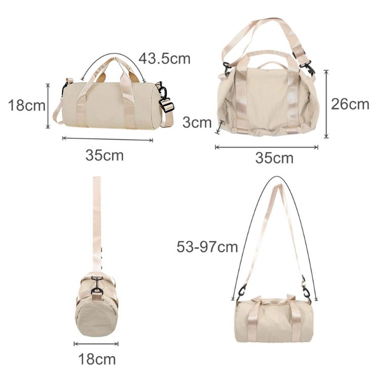 Picture of Bucket Duffle Bag With Wide Straps