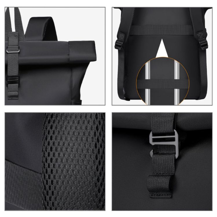 Picture of Roll Top Laptop Backpack
