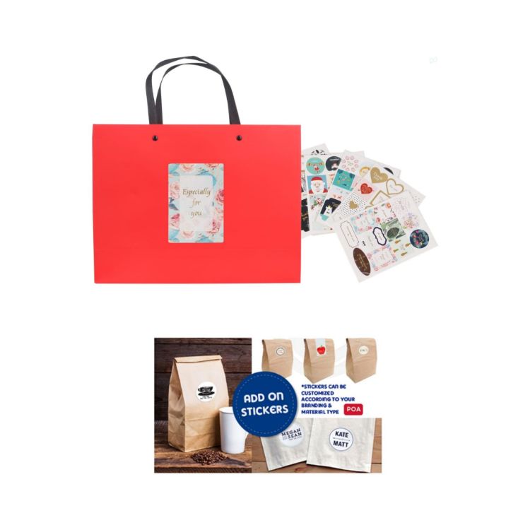 Picture of Knitted Handle Bag with Lamination(300x230x100mm)