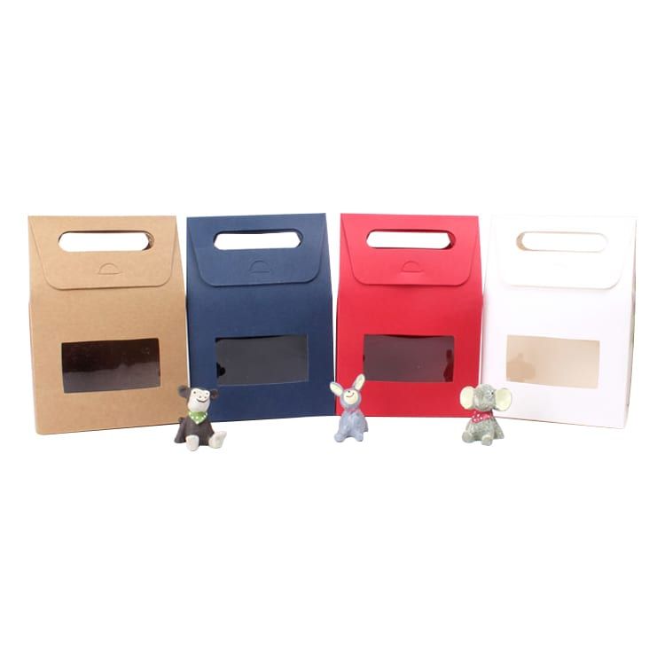 Picture of Die cut Handle Bag with Window(100x160x60mm)