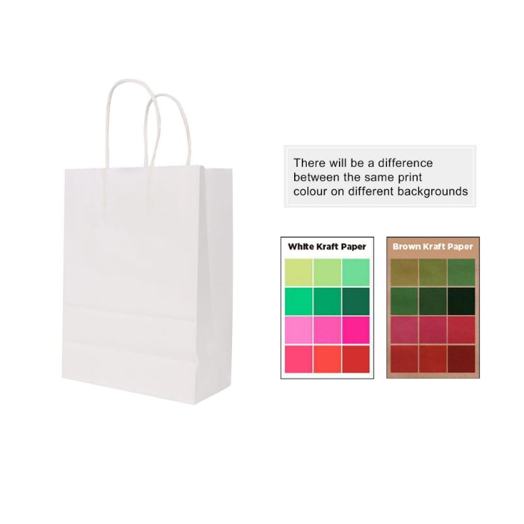 Picture of Twisted Handle Kraft Paper Bag(260x330x120mm)