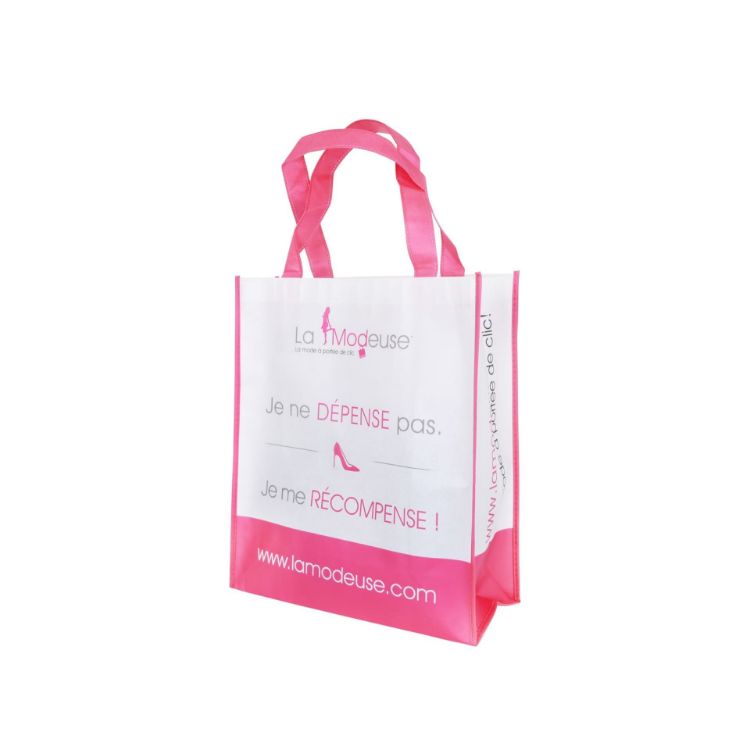 Picture of Full Colour Non Woven Bag with Large Gusset