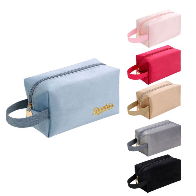 Picture of Flannel Cosmetic Bag