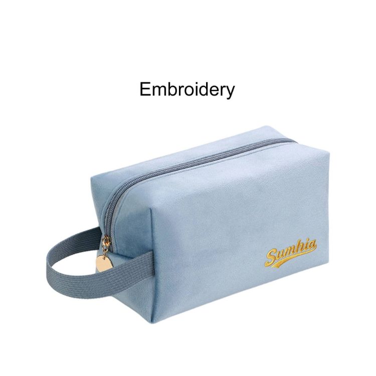 Picture of Flannel Cosmetic Bag