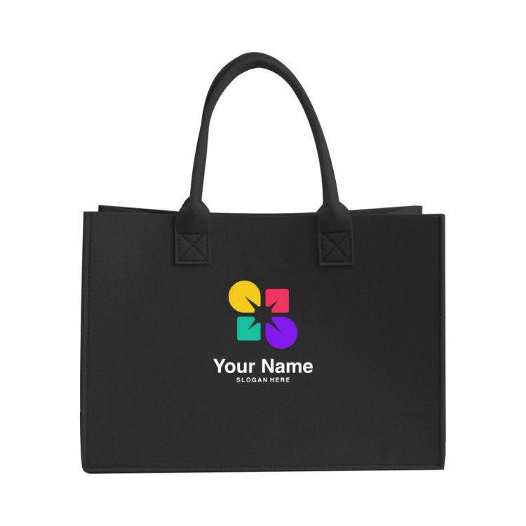 Picture of RPET Customizable Felt Tote Bag