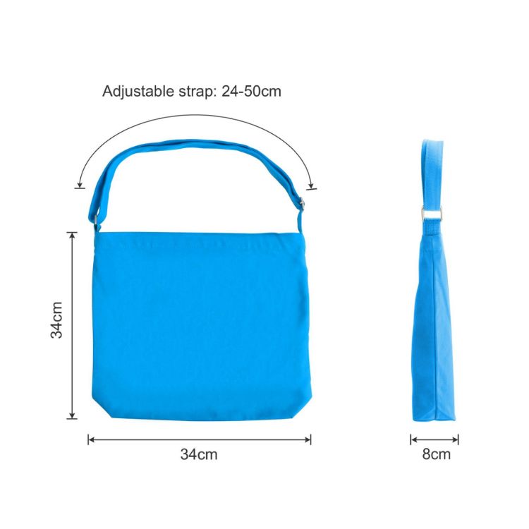 Picture of Canvas Tote Bag with Long Strap
