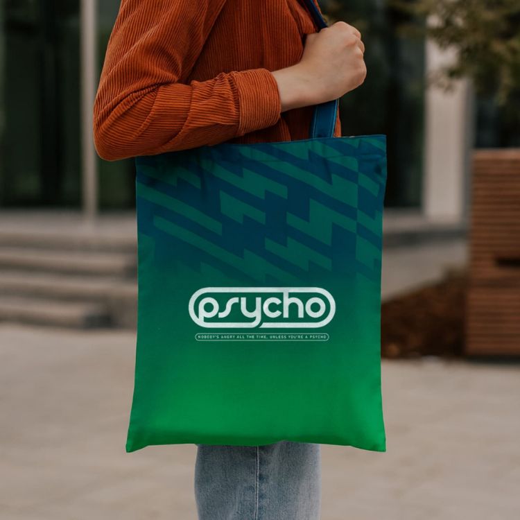 Picture of 220gsm Sublimation Canvas Tote Bag