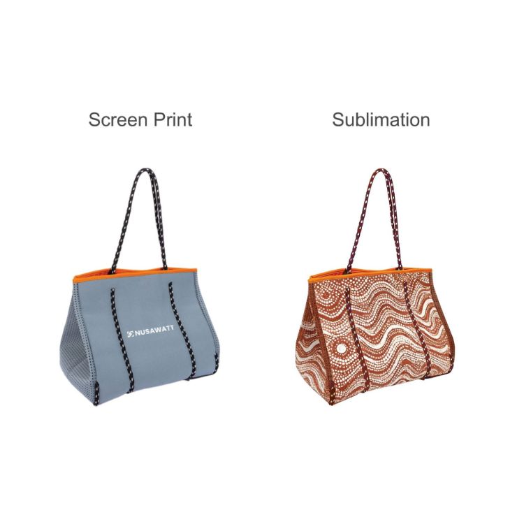 Picture of Large Neoprene Beach Tote Bag