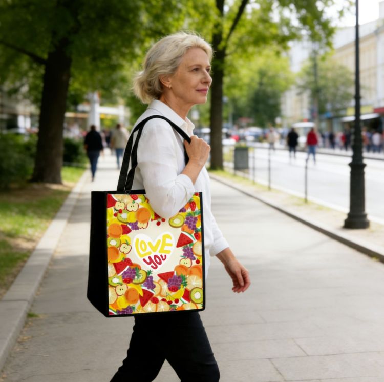 Picture of Custom Sublimation Tote Bag