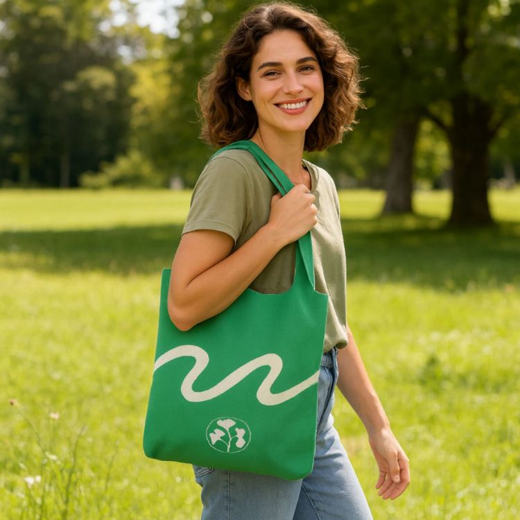 Picture of Large Capacity Knitted Shoulder Bag