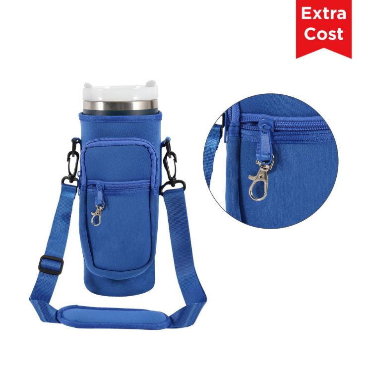 Picture of Water Bottle Carrier Bag With Phone Pocket For Stanley Cup