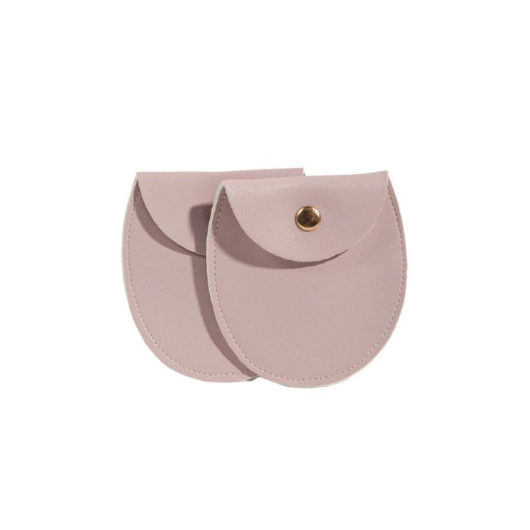 Picture of Oval PU Leather Jewellery Pouch
