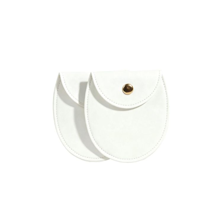 Picture of Oval PU Leather Jewellery Pouch