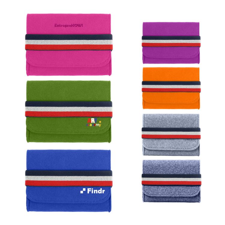 Picture of Felt Essential Oils Travel Organizer
