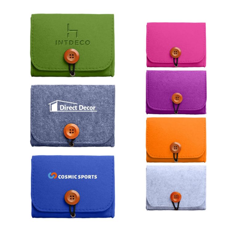 Picture of Felt Essential Oil bag