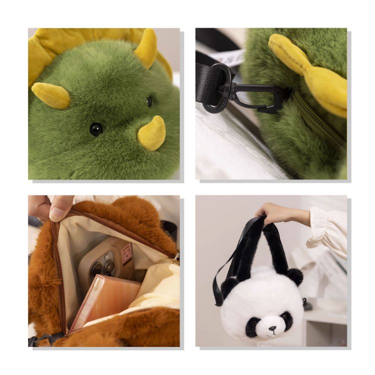 Picture of Custom Animal Plush Handbag