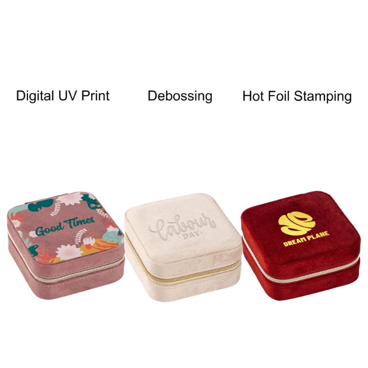 Picture of Velvet Jewellery Organizer