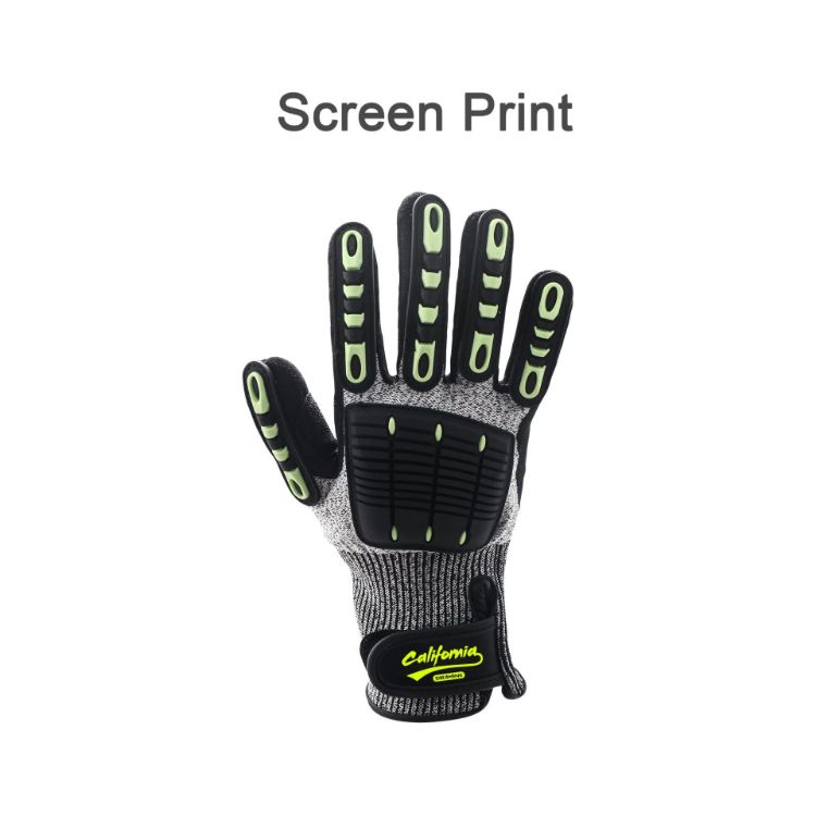Picture of Heavy Duty Safety Work Gloves With Wrist Lock & Palm Guard