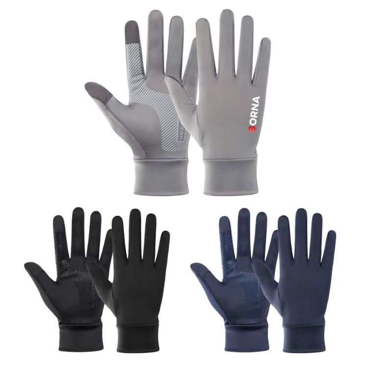Picture of Sun Protective Touchscreen Full Finger Gloves