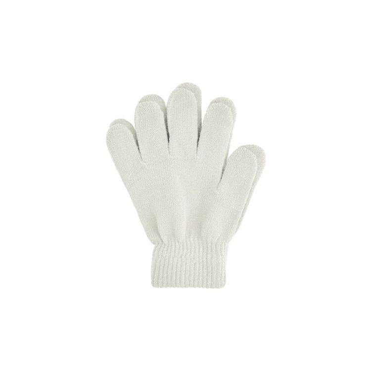 Picture of Kids Plain Knitted Gloves with Woven Label