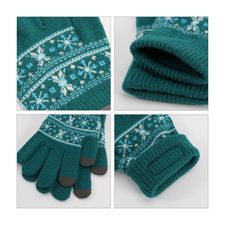 Picture of Adults Jacquard Gloves