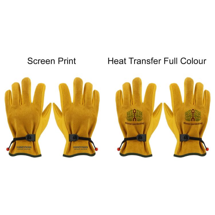 Picture of Cowhide Gardening Gloves