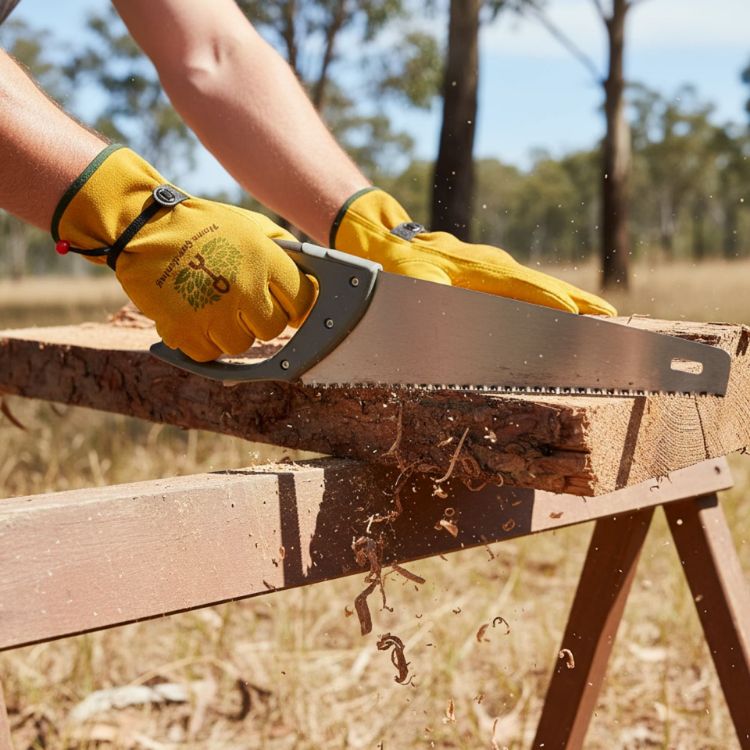 Picture of Cowhide Gardening Gloves