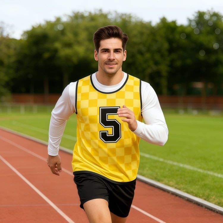 Picture of 100% Polyester Mercerized Sublimated Training Bib