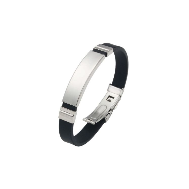 Picture of Colour Metal Folding Lock Clasp Bangle