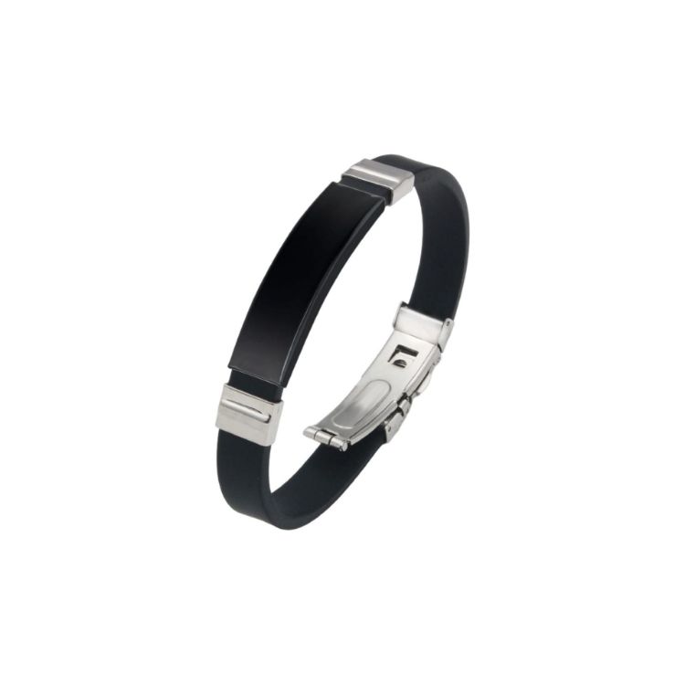 Picture of Colour Metal Folding Lock Clasp Bangle