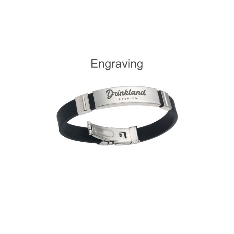 Picture of Colour Metal Folding Lock Clasp Bangle