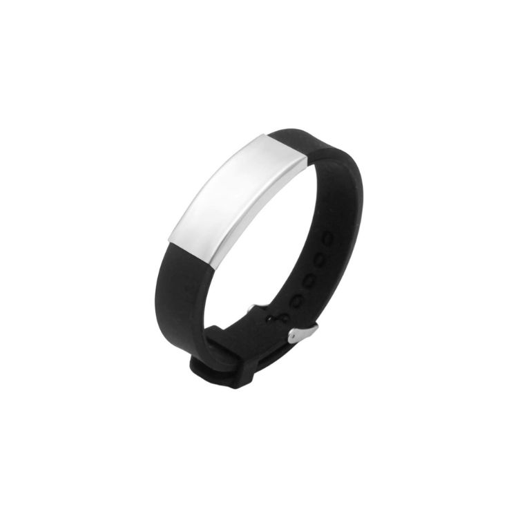 Picture of Engraved Stainless Steel Bracelet
