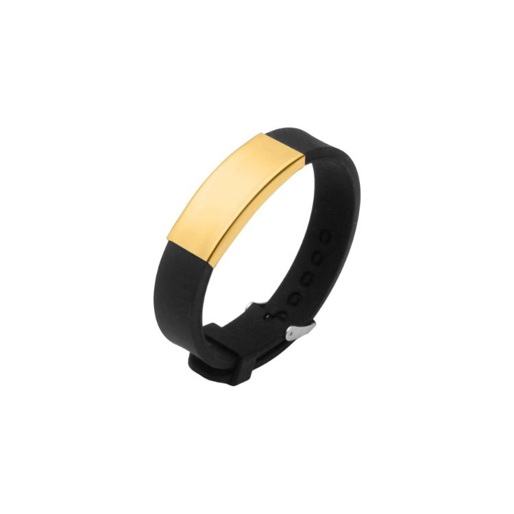 Picture of Engraved Stainless Steel Bracelet
