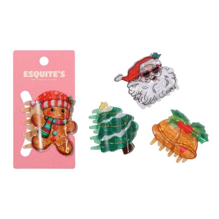 Picture of Christmas Hair Claws A