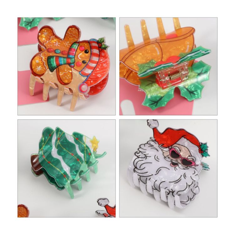 Picture of Christmas Hair Claws A