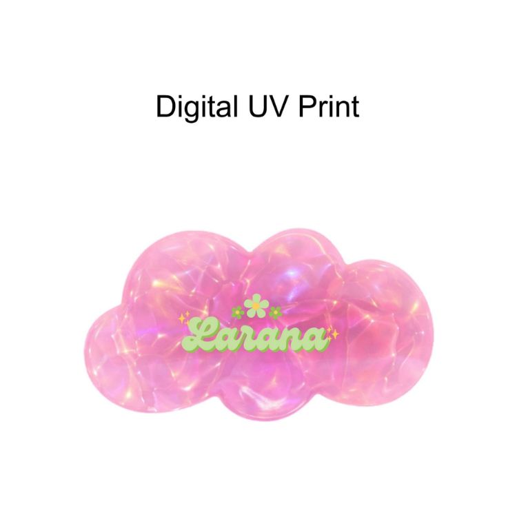 Picture of Cloud Iridescent Alligator Hair Clip
