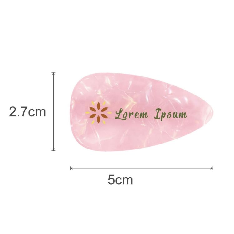 Picture of Teardrop Iridescent Alligator Hair Clip