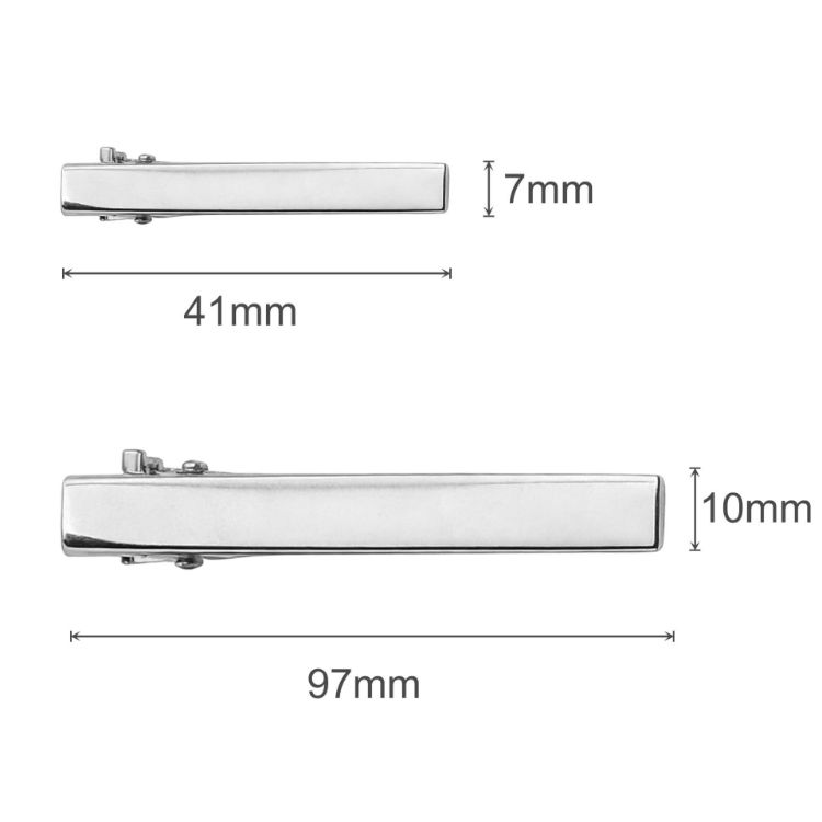 Picture of Custom Shape Acrylic Hair Clip